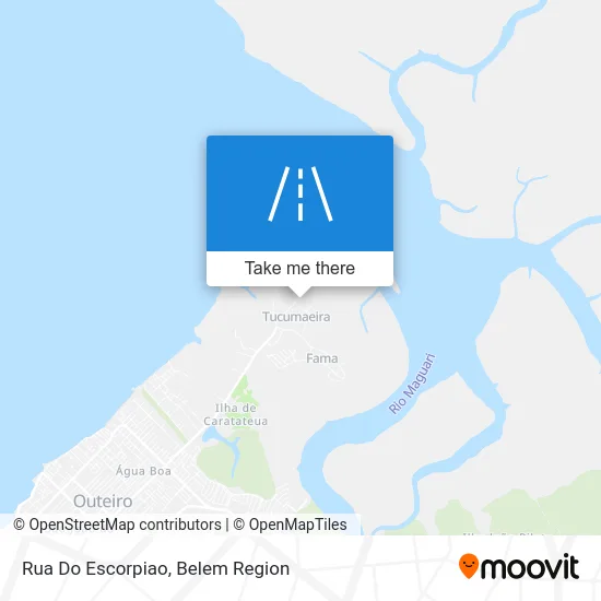 Rua Do Escorpiao map