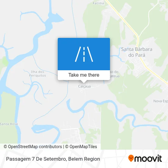 Passagem 7 De Setembro map