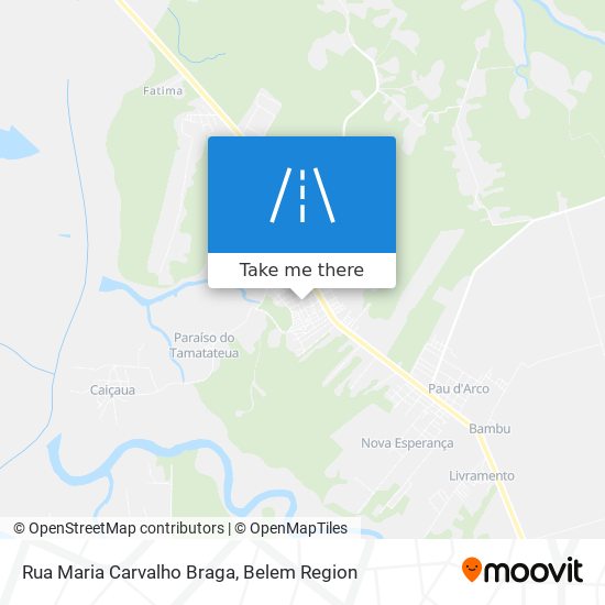 Rua Maria Carvalho Braga map