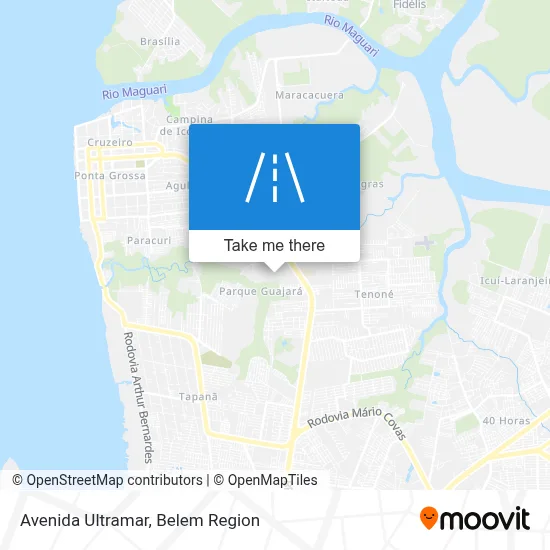 Avenida Ultramar map