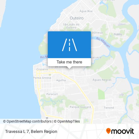 Travessa L 7 map