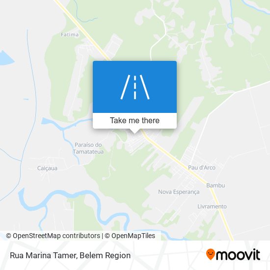 Rua Marina Tamer map