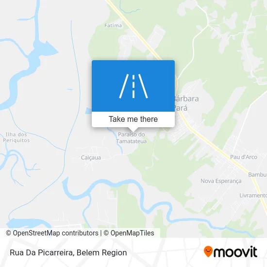 Rua Da Picarreira map