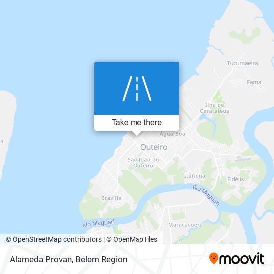 Alameda Provan map