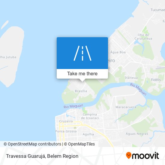 Travessa Guarujá map