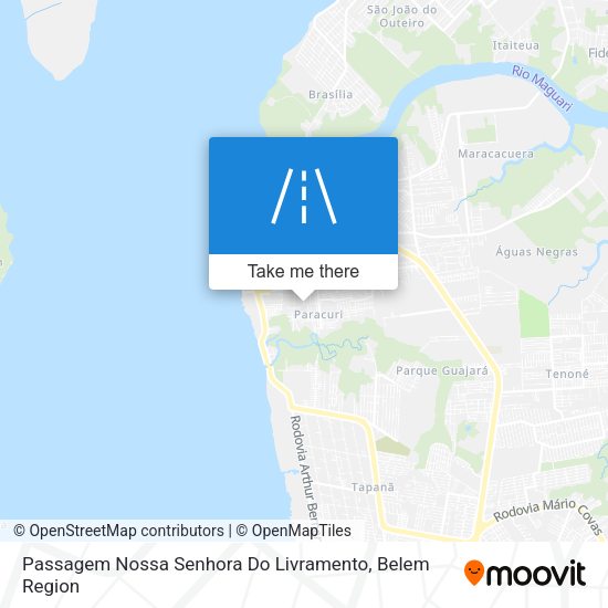Passagem Nossa Senhora Do Livramento map