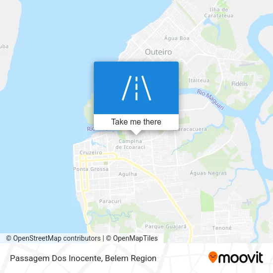 Passagem Dos Inocente map