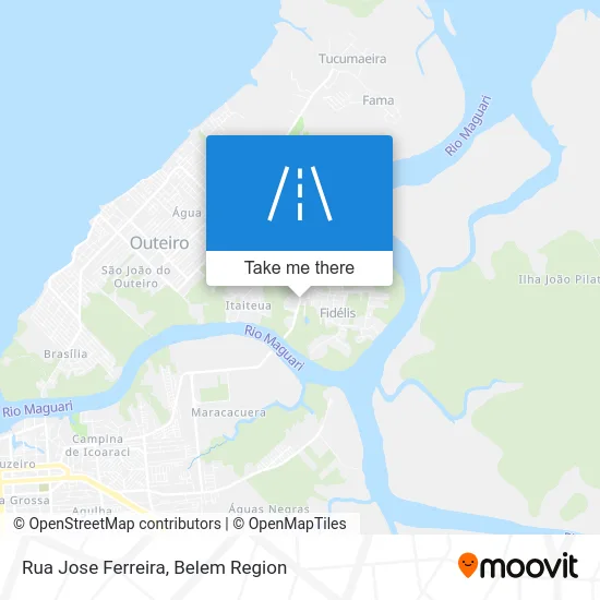 Rua Jose Ferreira map