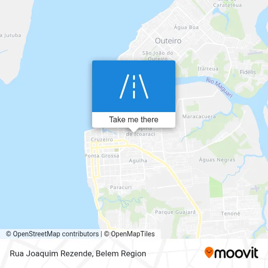 Rua Joaquim Rezende map