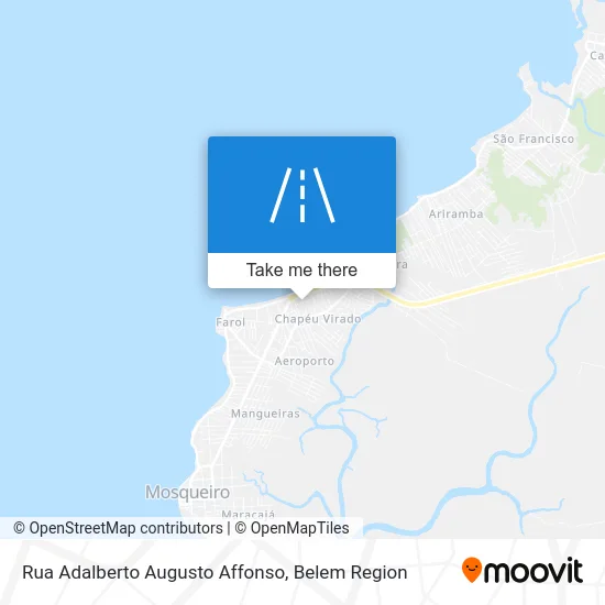 Rua Adalberto Augusto Affonso map