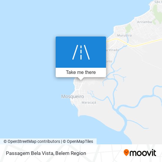 Passagem Bela Vista map