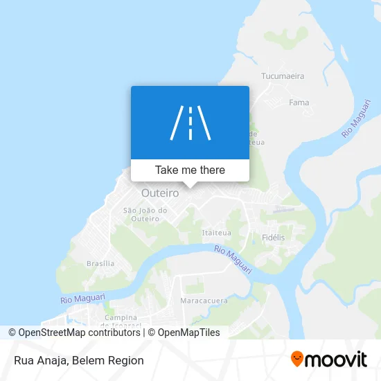 Rua Anaja map