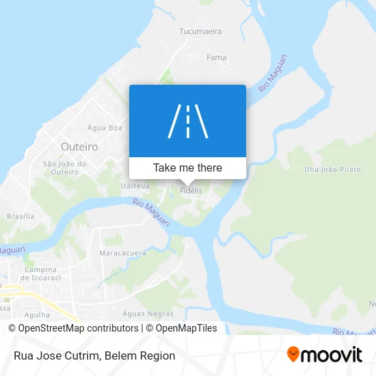 Rua Jose Cutrim map