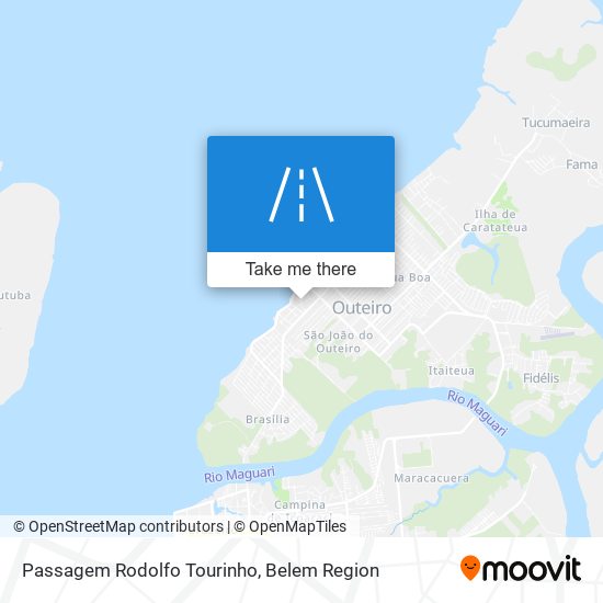 Passagem Rodolfo Tourinho map