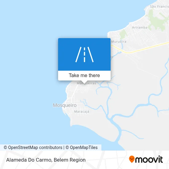 Alameda Do Carmo map