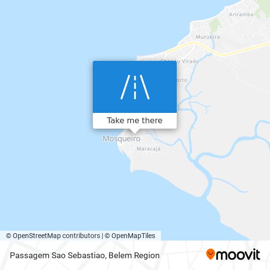 Passagem Sao Sebastiao map