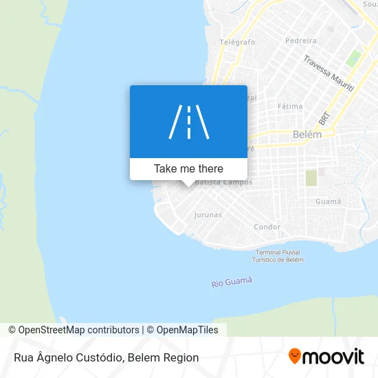 Rua Âgnelo Custódio map