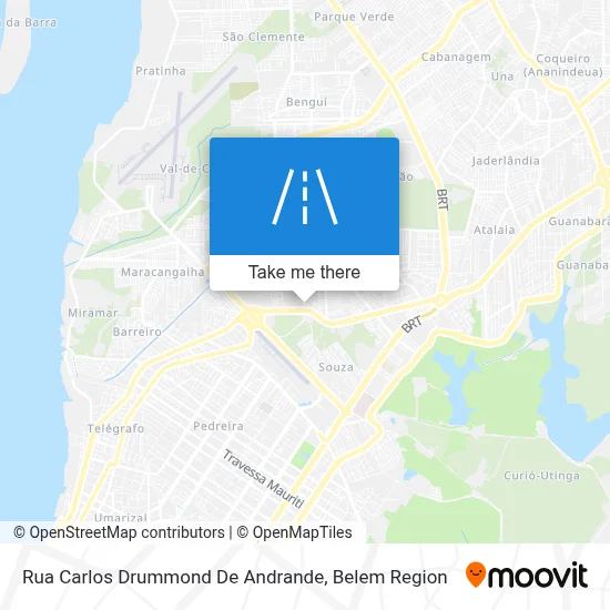 Rua Carlos Drummond De Andrande map