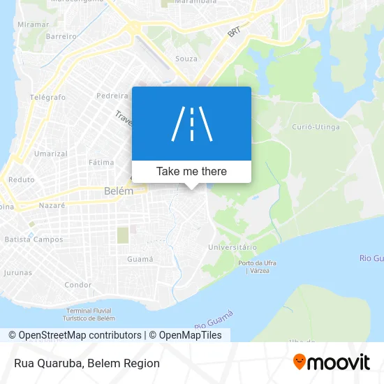 Rua Quaruba map