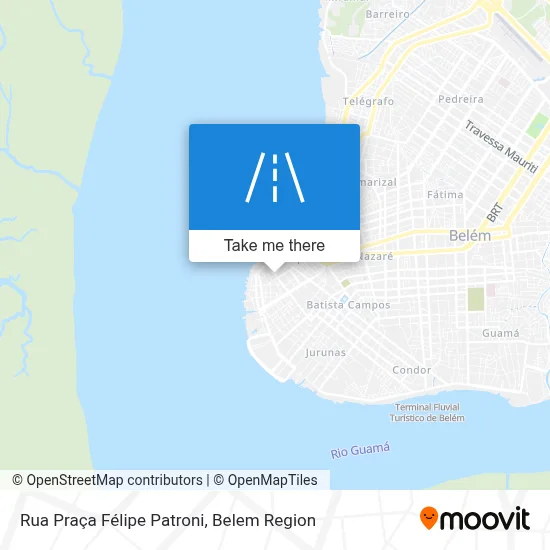 Rua Praça Félipe Patroni map