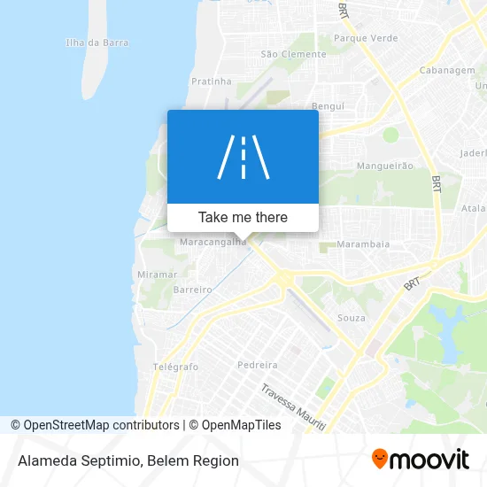 Alameda Septimio map