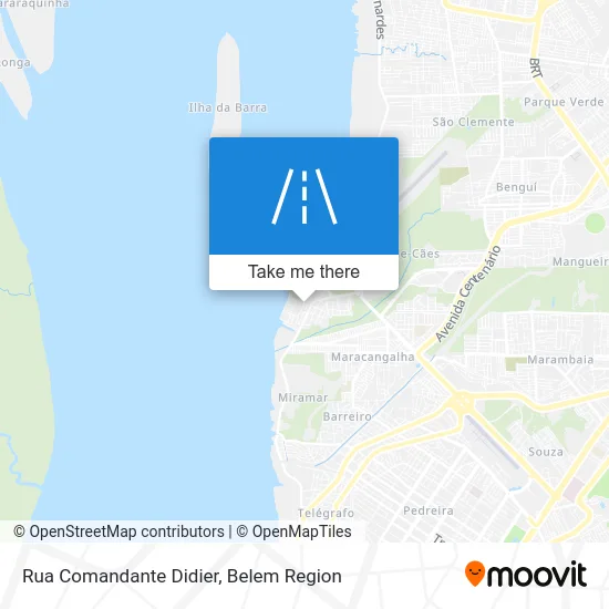 Rua Comandante Didier map