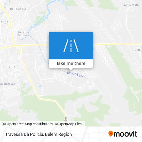 Travessa Da Policia map