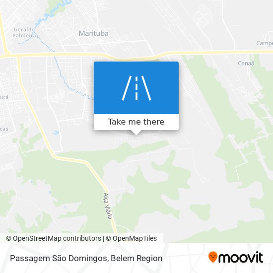 Passagem São Domingos map