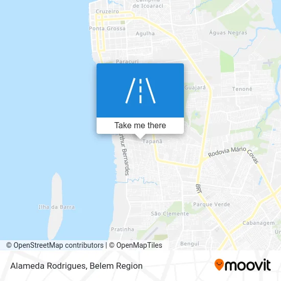 Alameda Rodrigues map