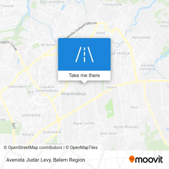 Avenida Judar Levy map