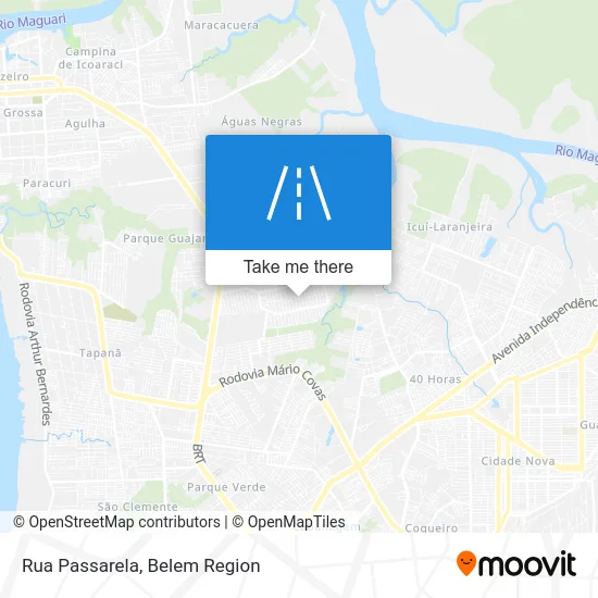 Rua Passarela map
