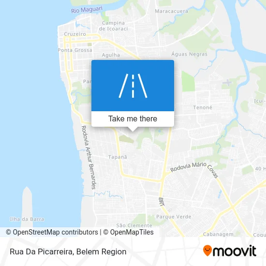 Rua Da Picarreira map