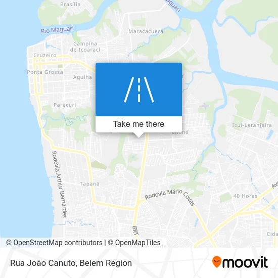 Rua João Canuto map