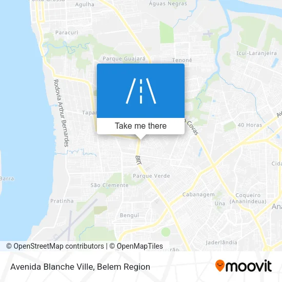 Avenida Blanche Ville map