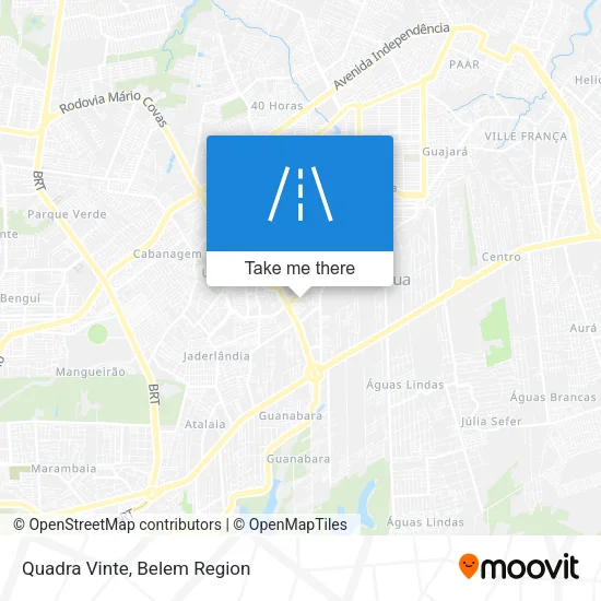 Quadra Vinte map