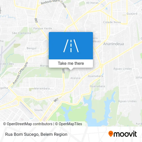 Rua Bom Sucego map