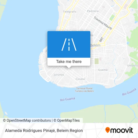 Alameda Rodrigues Pinajé map