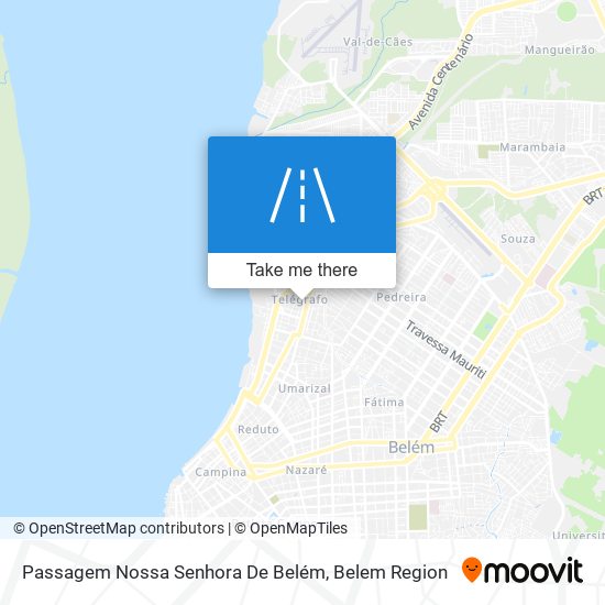 Passagem Nossa Senhora De Belém map