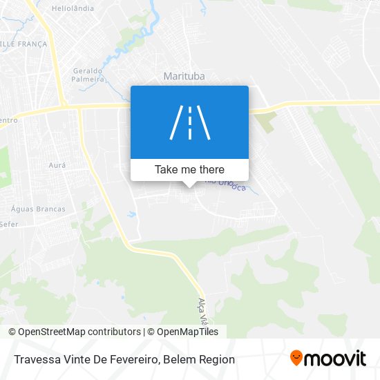 Travessa Vinte De Fevereiro map