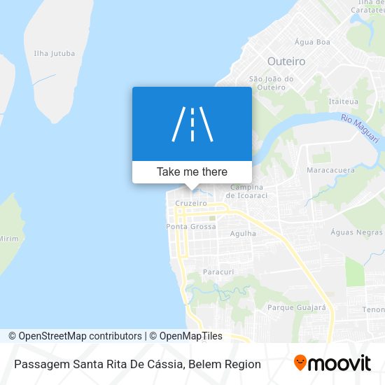 Passagem Santa Rita De Cássia map