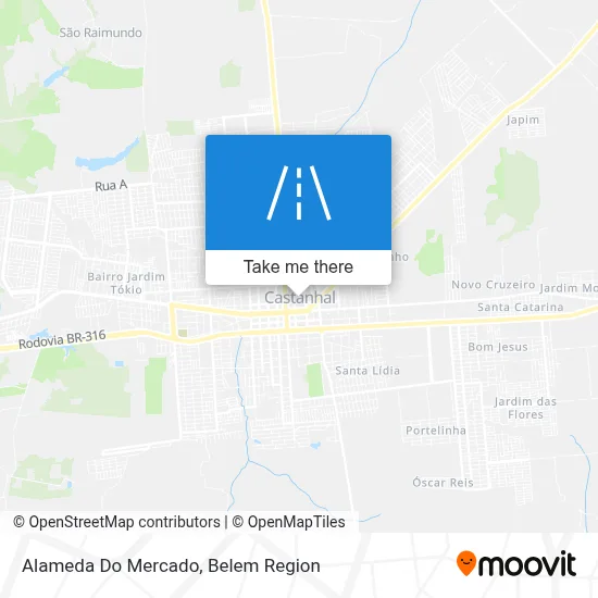 Alameda Do Mercado map