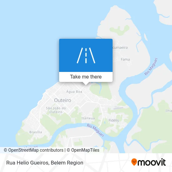 Rua Helio Gueiros map