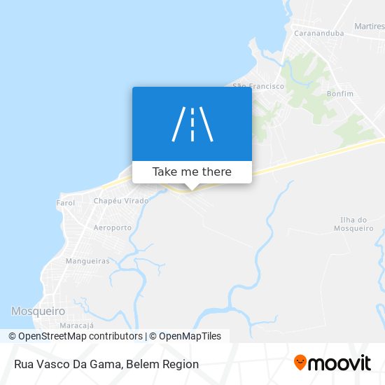 Mapa Rua Vasco Da Gama