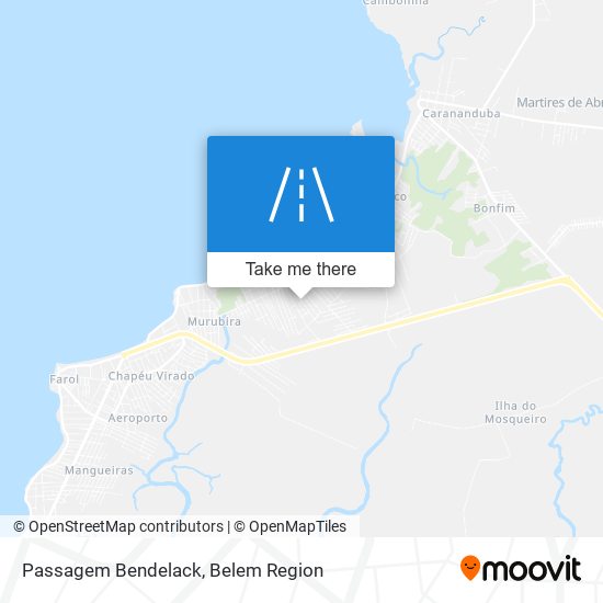 Passagem Bendelack map