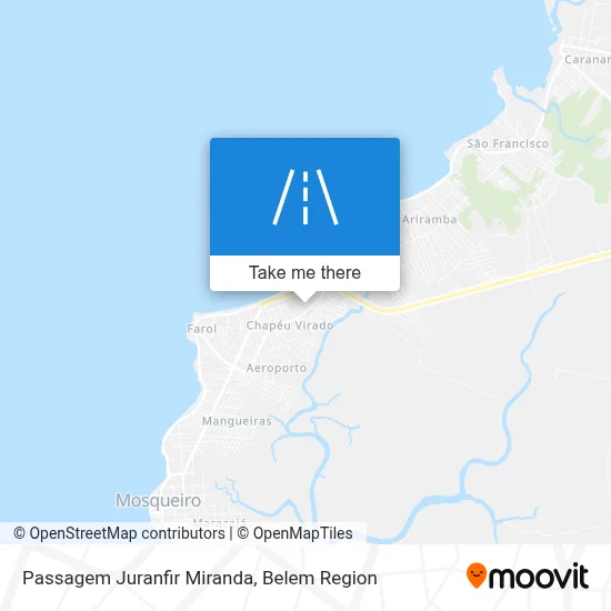 Passagem Juranfir Miranda map
