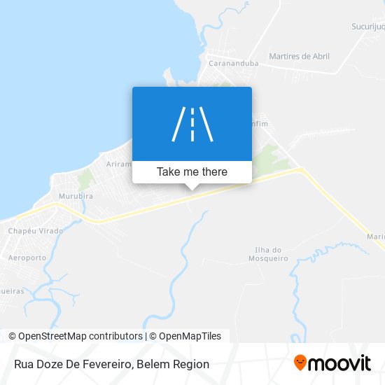 Rua Doze De Fevereiro map