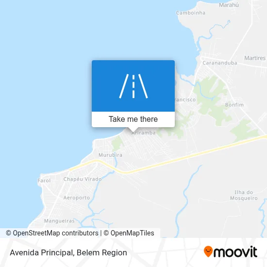 Avenida Principal map