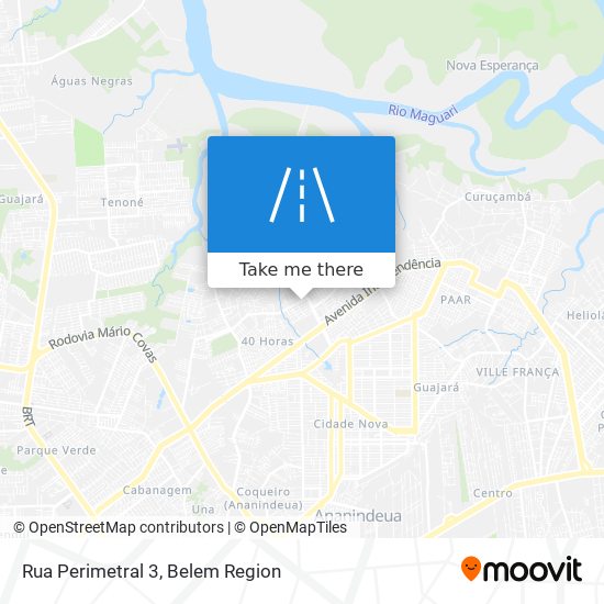 Mapa Rua Perimetral 3