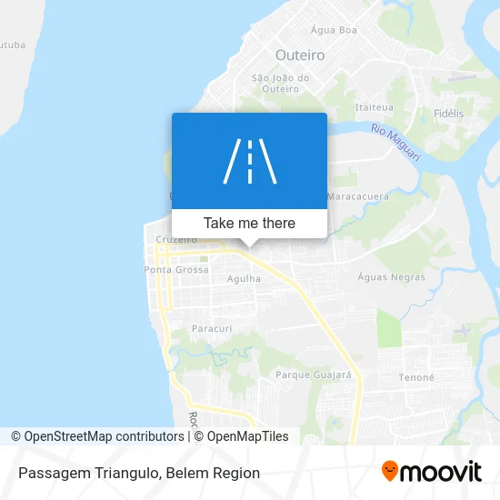 Passagem Triangulo map