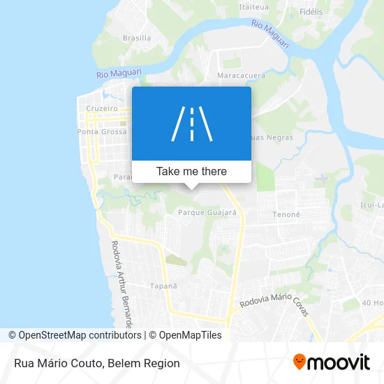 Rua Mário Couto map